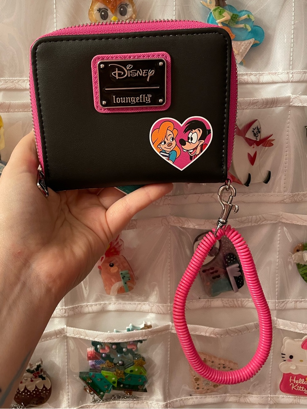 NWOT Loungefly Disney_A Goofy Movie Max Roxanne Split Crossbody bag+wallet SET - Picture 16 of 17